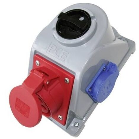 PCE 96061551 Presa da parete CEE 16 A 5 poli 400 V 1 pz.