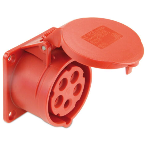 PCE CEE-Anbaukupplung 5-polig, 16 A, 400 V, IP44
