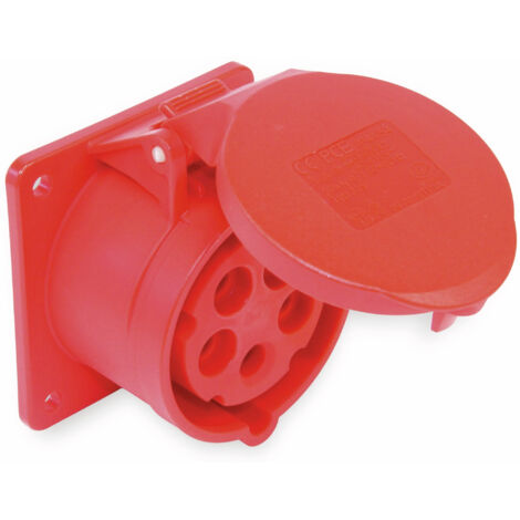 PCE CEE-Anbaukupplung 5-polig, 32 A, 400 V, IP44