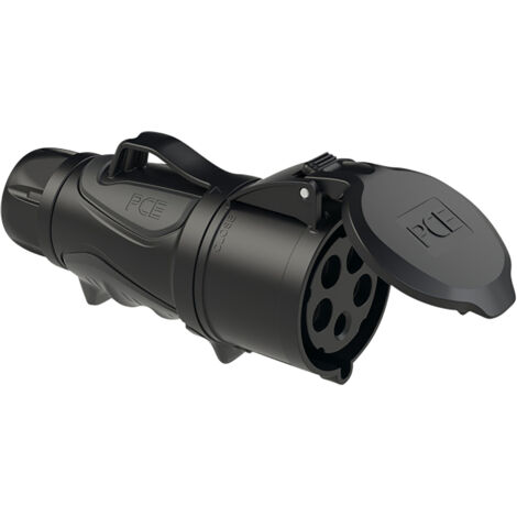 PCE CEE-Kupplung GRIP Midnight, 32 A, 5-polig