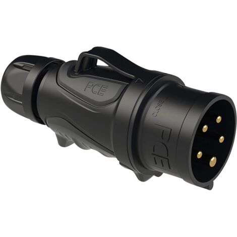 PCE CEE-Stecker GRIP Midnight, 32 A, 5-polig