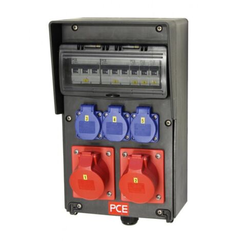 PCE FURT 1X16A/5P 2XSSD (9217146)