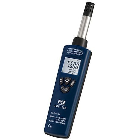PCE Instruments PCE-555 Luftfeuchtemessgerät (Hygrometer)  0 % rF 100 % rF