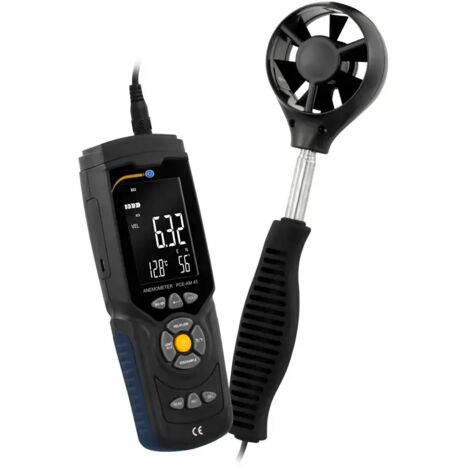 PCE Instruments PCE-AM 45 Anemometer  0.3 bis 45 m/s mit Temperaturmessfunktion