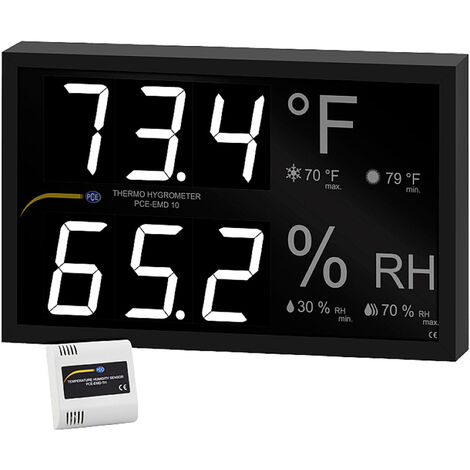PCE Instruments PCE-EMD 10 PCE-EMD 10 Einbau-Messinstrument    0 bis 99.9 % rF