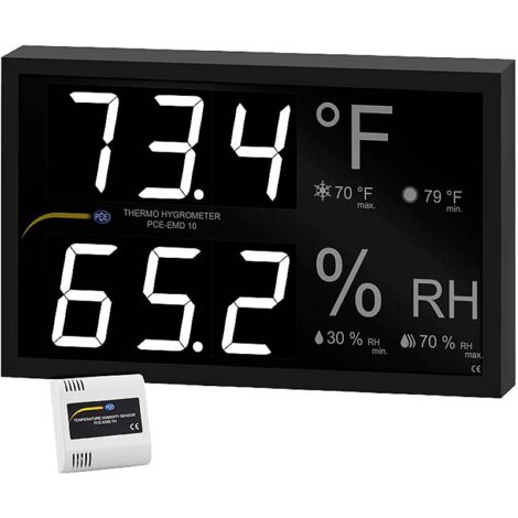 PCE Instruments PCE-EMD 10 PCE-EMD 10 Instrument de mesure encastrable 0 à 99.9 % HR S626822