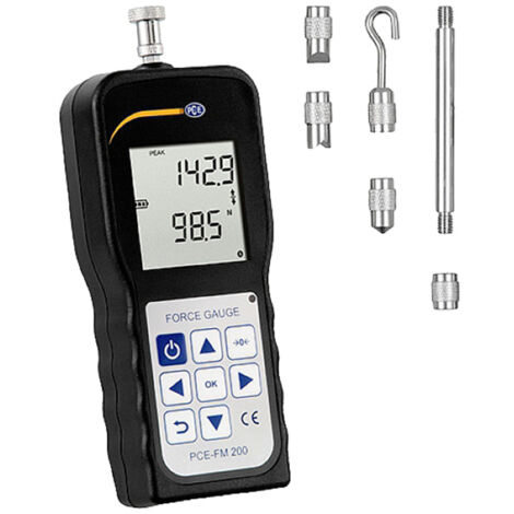PCE Instruments PCE-FM 200 Dynamometer  Werksstandard (ohne Zertifikat)