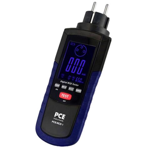 PCE Instruments PCE-RCD 1 Testeur d'installation