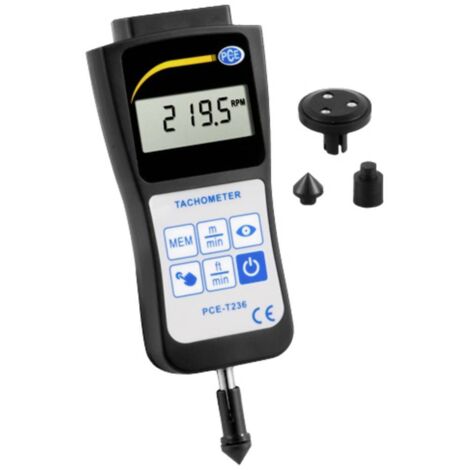 Pce-instruments PCE-T236 Contachilometri portatile nero