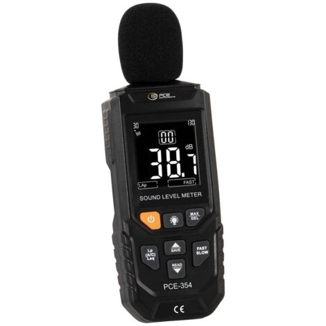 PCE INSTRUMENTS SONOMÈTRE ENREGISTREUR DE DONNÉES 30 - 130 DB 20 HZ - 12500 HZ PCE-354