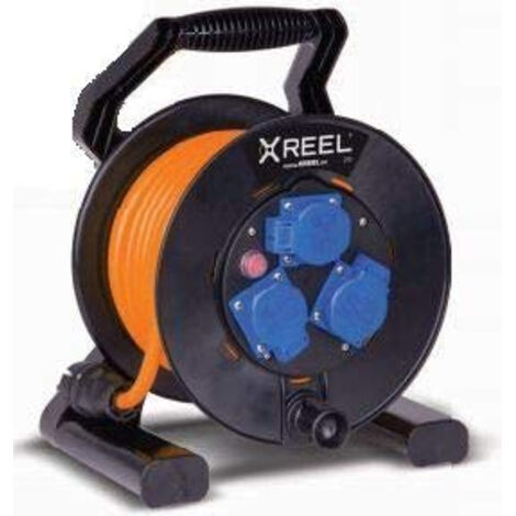 PCE Przedłużacz bębnowy type XREEL 50 mètres 3 prises