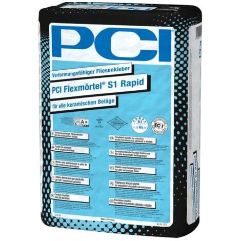 PCI Flexmörtel S1 Rapid 20kg grau