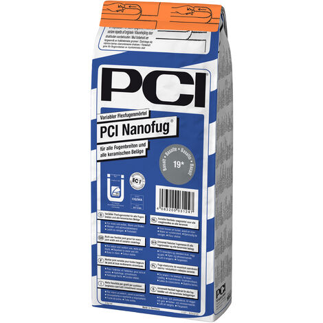 PCI Nanofug variabler Flexfugenmörtel 4 kg-Beutel Nr. 31 zementgrau