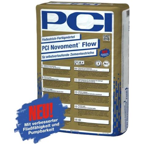 PCI Novoment Flow 25kg Sack grau