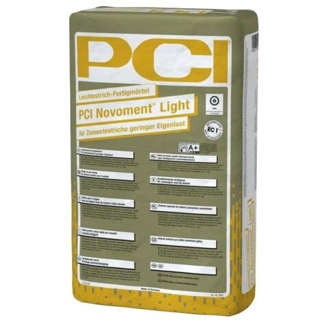 PCI Novoment Light 15kg Sack grau