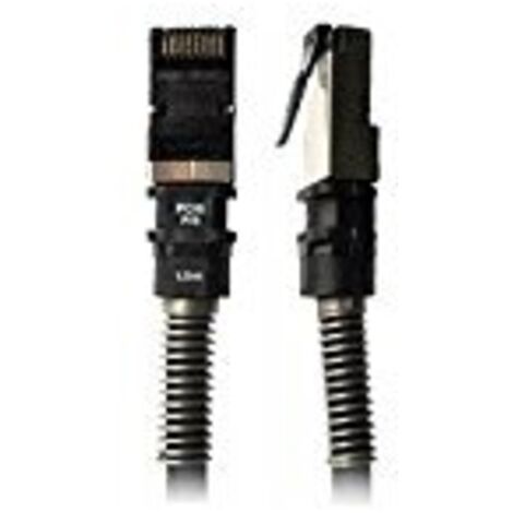 PCI6-U/4 PatchSee câble RJ45 catégorie 6a U/UTP (1.2 mètre) - Cordon ethernet avec système de repérage lumineux