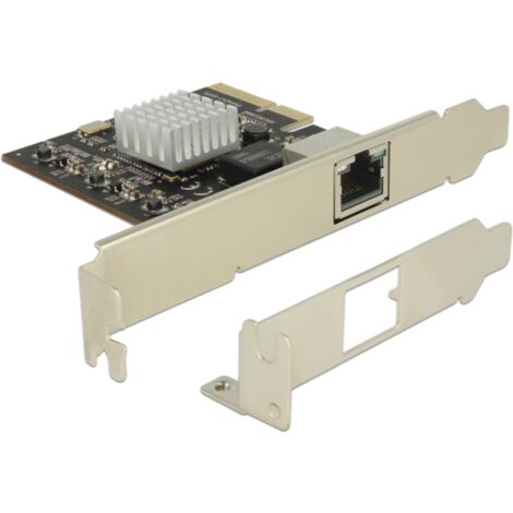 PCIe Karte 1x 10 Gigabit LAN NBASE-T RJ45, LAN-Adapter Geschwindigkeit: 10 GBit/s