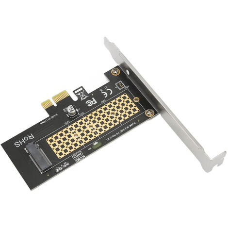 PCIe M.2 NVMe-Adapter mit Kühler, Plug-and-Play für 2280 NVMe M.2 SSD