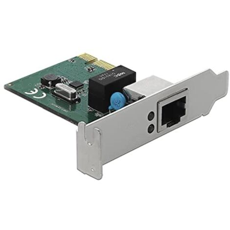 PCIe x1 Karte sur 1 x Gigabit LAN, LAN-Adapter Geschwindigkeit: 1000 MBit/s