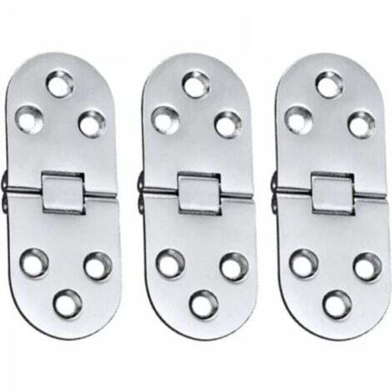 PCS Alloy Table Hinges Stainless Steel Folding Door Hinges Flap Table Hinges Folding Hinges Alloy Flip Hinges for Drawer Table Desk Sewing Machine