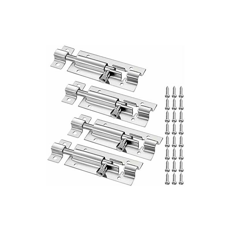 Pcs Bullone, porta Targette, serratura a