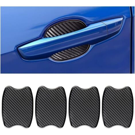 Pcs Car Door Handle Sticker Film, Anti-Scratch Car Handle Sticker, Door Handle Protective Film for Most Vehicles (9x10cm)