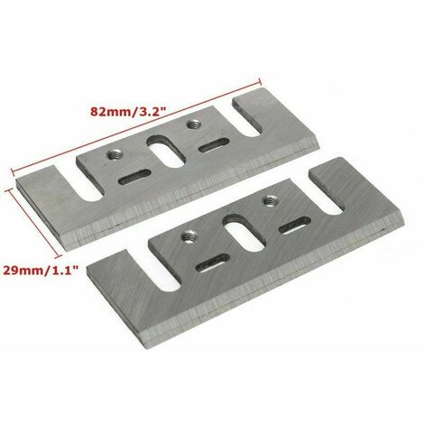 Pcs électrique rabot rabot lame HSS remplacement 82x29x3mm Pr Makita 1900B,