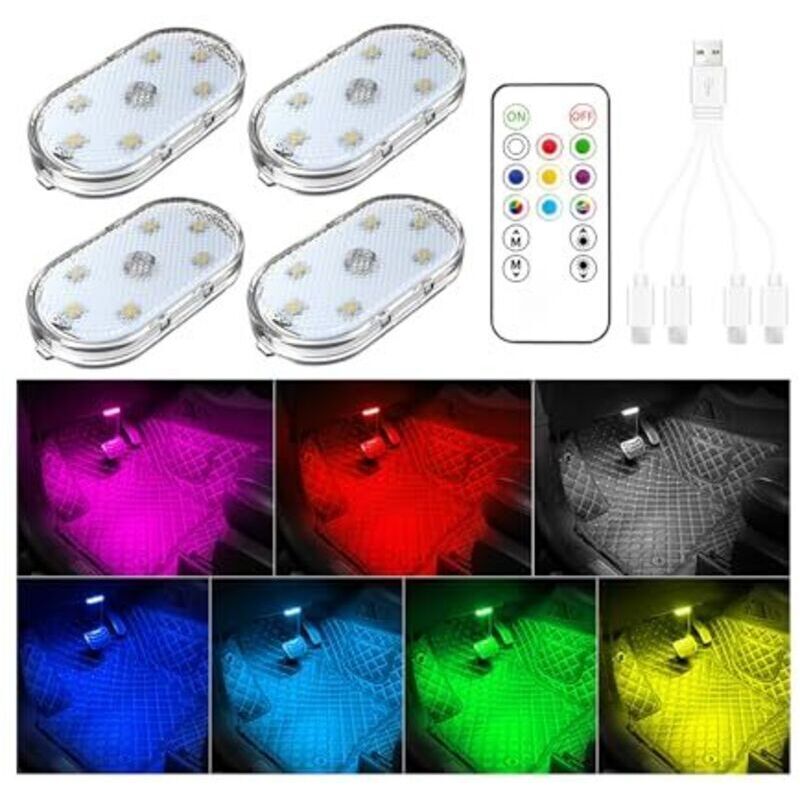 Image of PCS LED Car Lights with Remote&hellip;
