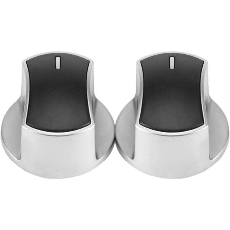 pcs Universal Gas Stove Cooker Part Control Knobs Replacement Metal Rotary Switch Cooking Surface Control Locks Oven Switch New，45° switch