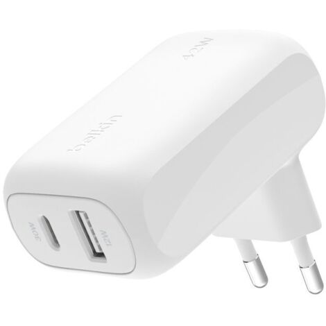 PD 42W PPS USB-C WALL CHARGER WHT