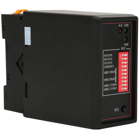 PD232 Détecteur de boucle inductif double canal 220V pour stationnement automobile
