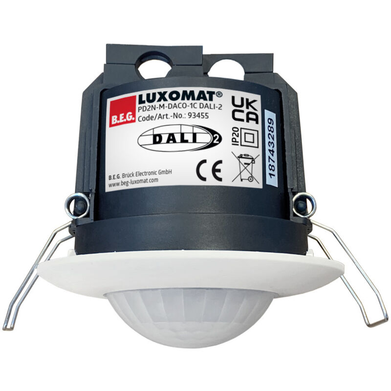 B.e.g - PD2N-M-DACO-1C DALI-2 détecteur de présence avec contrôleur d'appli dali luxomat 93455
