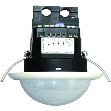 PD4-M-2C-C-FP détecteur de présence couloir 2x10 m tout ou rien faux plafond LUXOMAT 92143