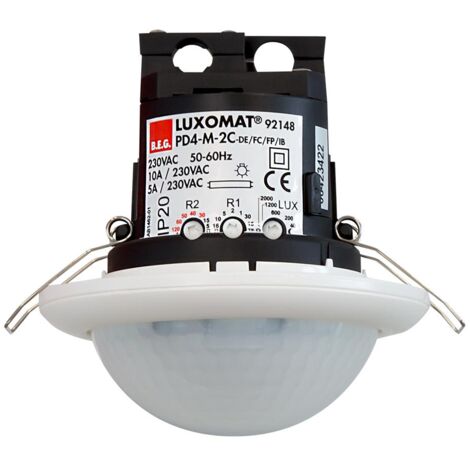 PD4-M-2C-FP détecteur de présence maître 24 m faux plafond LUXOMAT 92148