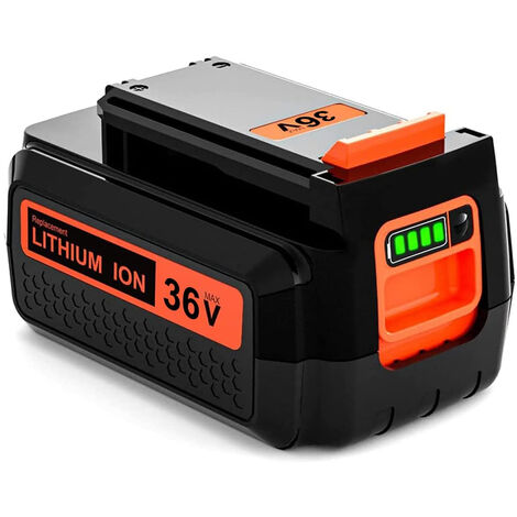 Pdstation – Batterie de remplacement 36V 4.0Ah Li-ion – Compatible Black & Decker LBX2040 LBXR36 – Performance durable pour outils 36V - LBXR2036