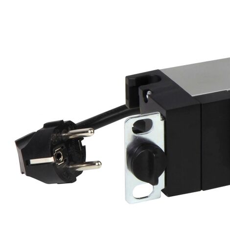 PDU 19'' 1 U LCS² -INTERRUPTEUR À VOYANT -8X2P+T -CORDON 3 M AVEC FICHE 2P+T 16A LEGRAND LEG646822