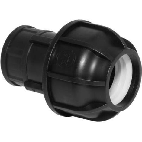PE-Rohr Gewindeübergang Ø 50 mm x 1 1/2'' IG Übergang Verschraubung PP Polypropylen