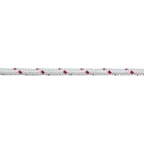 PE-Seil gefl. weiss/schw. 6,0mm Ro.120m (170x200)