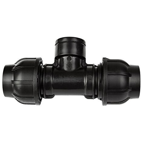 LE SANITAIRE PE TUBE RACCORD EN T 25 X 3/4 X 25 IG AVEC DVGW GEBO 13042502