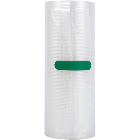 PE-Vakuumfolienrollen für Lebensmittel, 15 x 500 cm, zur Frischeerhaltung – Beutel und Küchenverpackungen