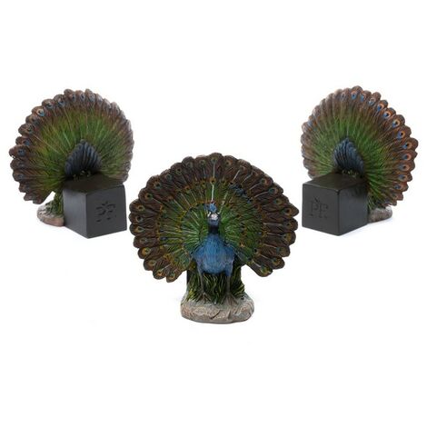 Peacock Plant Pot Feet - Set of 3 - L8.5 x W5.5 x H8.5 cm