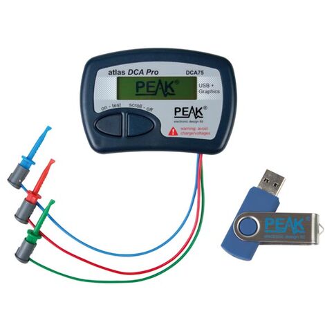 Peak Electronic Design DCA75 Atlas DCA Pro-Advanced Semiconductor Analizador