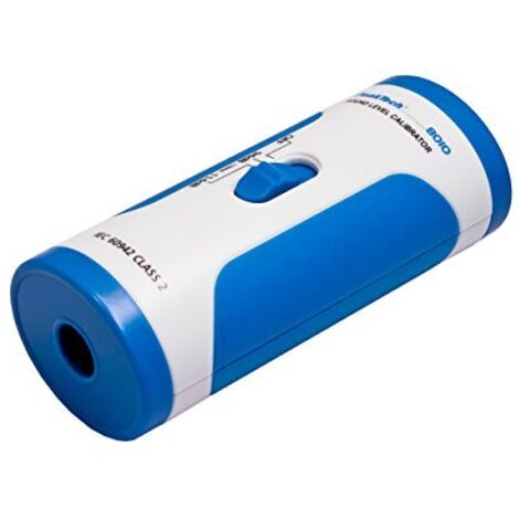 PeakTech 8010 – Calibratore di livello sonoro, Calibratore di alta precisione di classe 2, Calibrazione per misurazione del livello sonoro - 94 dB/114 dB