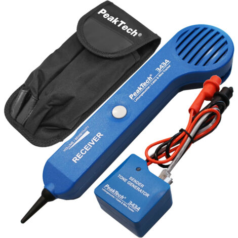 PEAKTECH Akustischer Leitungssucher, P 3434, mit Ton-Generator