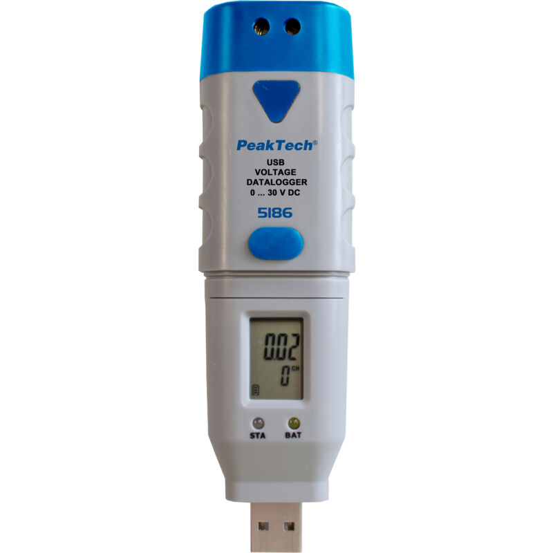 5186 Voltmètre cc usb - Peaktech
