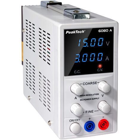 PeakTech 3295 - Ampèremètre Analogique CC/CA, CC 1mA-10A