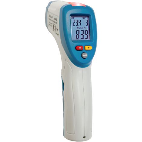 PeakTech Termometro a infrarossi meno 50 °C. aggiunta 380 °C con allarmi LED e allarme Impostazione per misurazione di temperatura senza contatto, 1 pezzi, P 4945