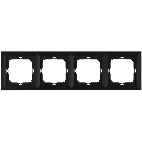 PEARL FRAME QUADRUPLE MATTE BLACK - E+9001513
