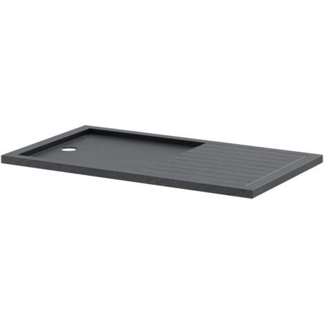 Pearlstone Slate 1400mm x 800mm x 40mm Rectangular Walk In Shower Tray