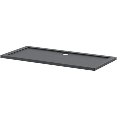 Pearlstone Slate 1600mm x 760mm x 40mm Rectangular Shower Tray